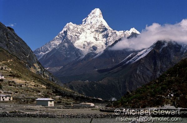 Ama Dablam from Khumjung